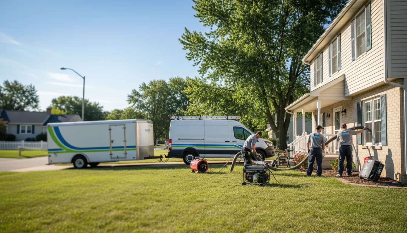 Flooded Basement Restoration And Cleanup With Repair in Salem, WI near me